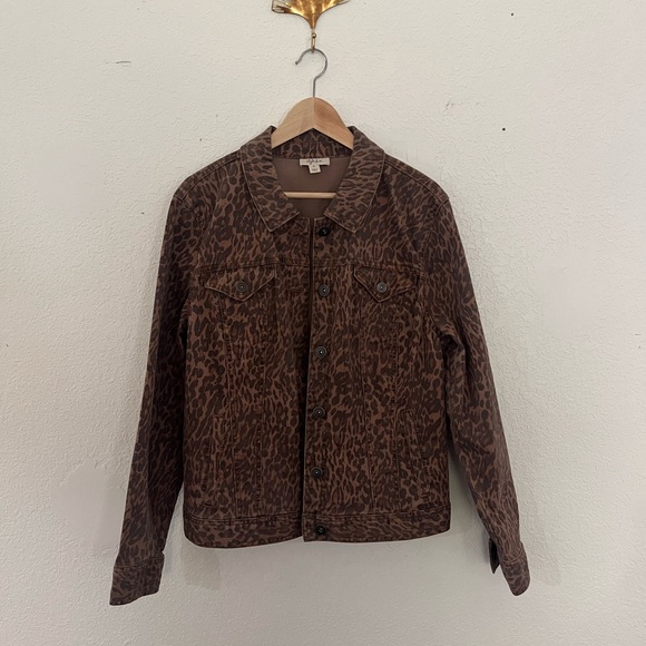 Style & Co. Animal Print Jacket - Picture 1 of 5